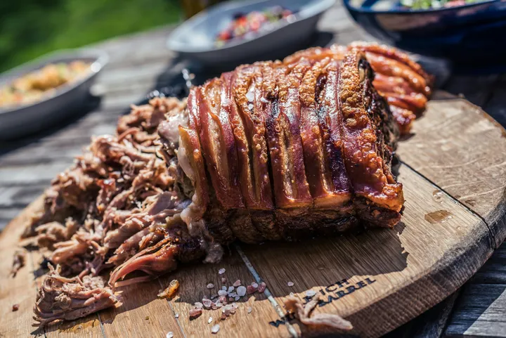 Slow-Roast Pork Shoulder with Sour Citrus and Scotch Bonnet